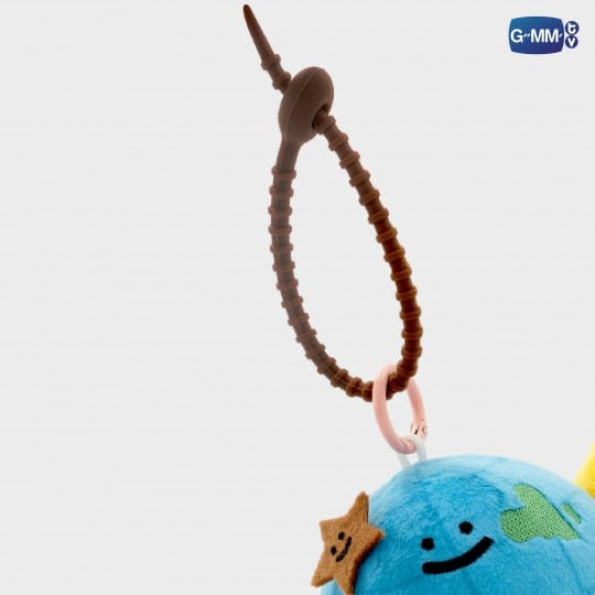 POPNY-412 MR. SATURNWORLD BREEZY BALLOON DOLL KEYCHAIN LIMITED EDITION