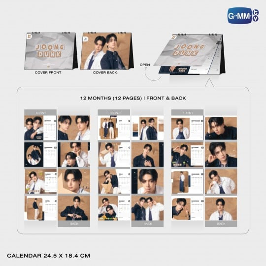 【GMMTV OFFICIAL CALENDAR 2026】JOONGDUNK