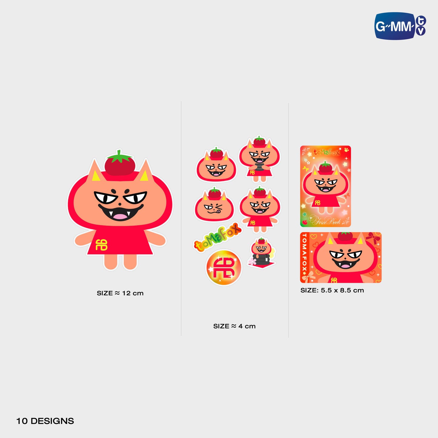 POPOS25-545 STICKER SET TOMAFOX