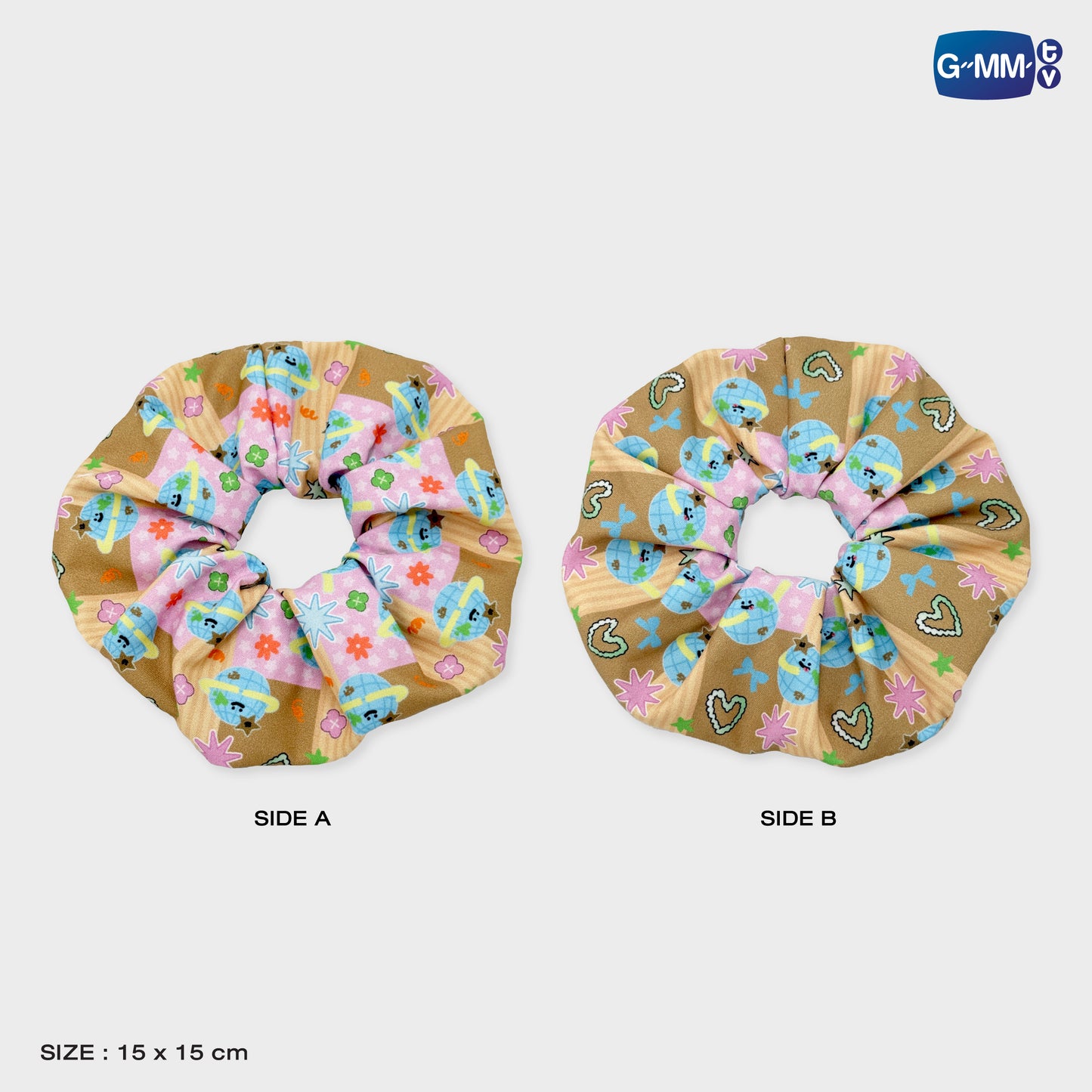 POPOS25-311 MR. SATURNWORLD HAIR SCRUNCHIE