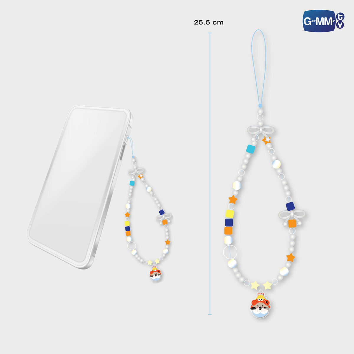 GUNMA26-016 Nong Nooong Beaded Charm Strap | Local Character Carnival in Gunma 2026