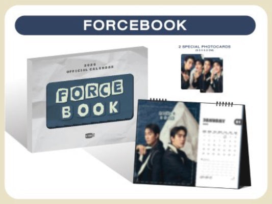 【GMMTV OFFICIAL CALENDAR 2026】FORCEBOOK