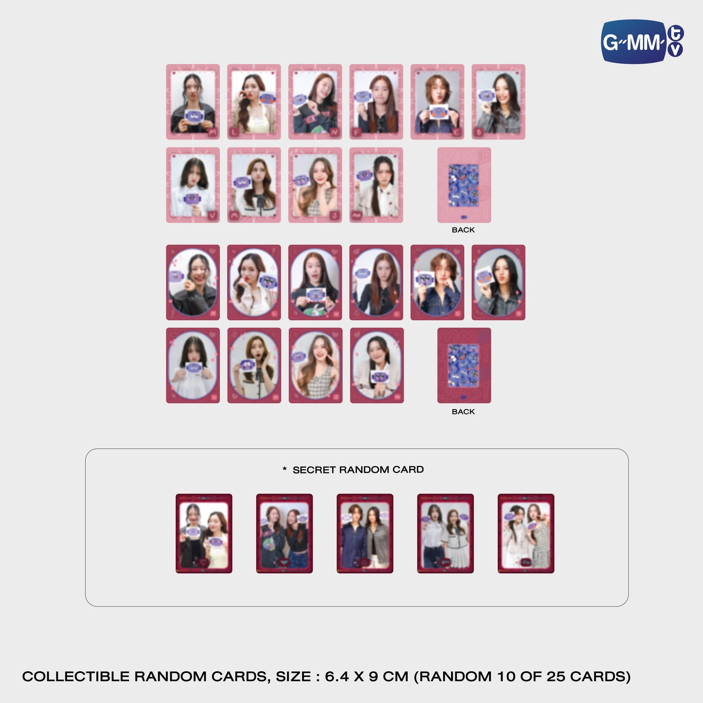 POPNY-174 GIRLS COLLECTIBLE RANDOM CARDS | MOOD QUEST COLLECTION