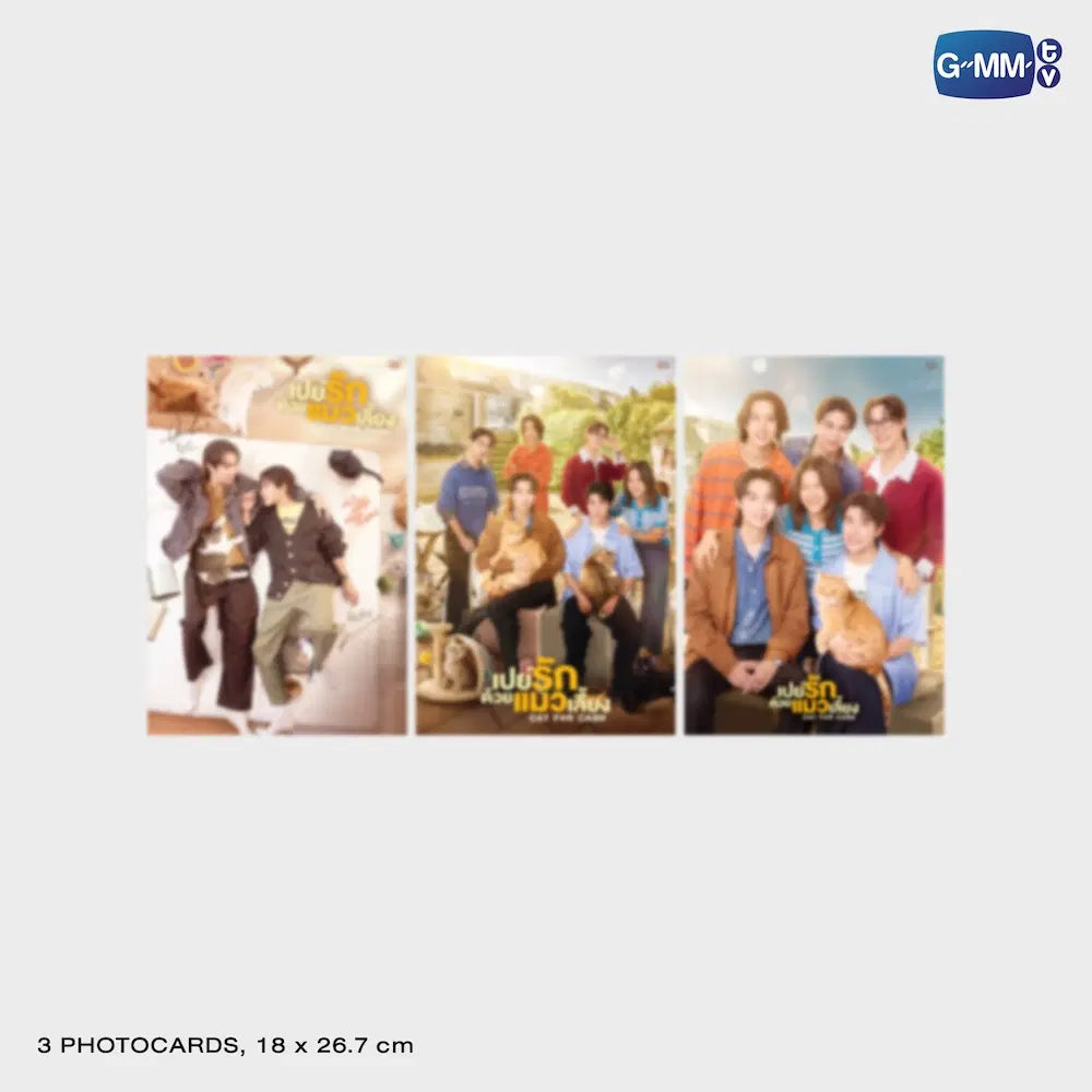 【PRE-ORDER】เปย์รักด้วยแมวเลี้ยง CAT FOR CASH MEMORIAL BOXSET