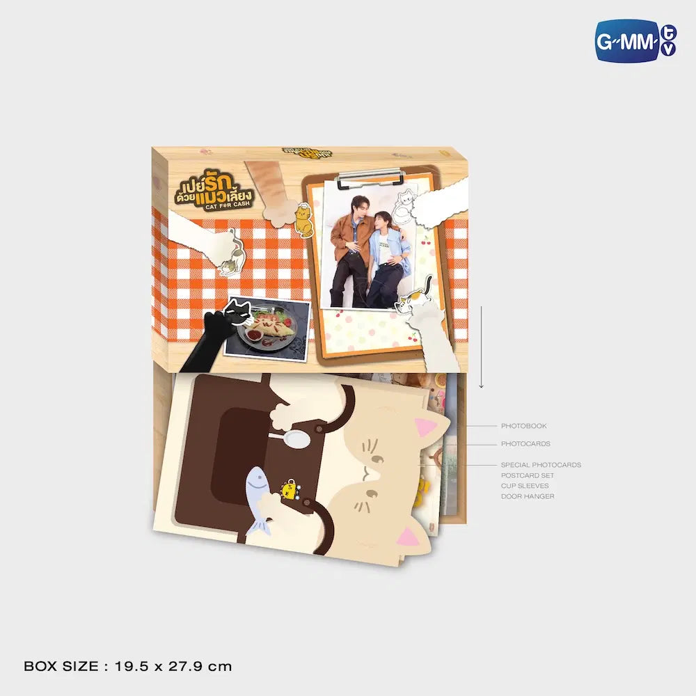 【PRE-ORDER】เปย์รักด้วยแมวเลี้ยง CAT FOR CASH MEMORIAL BOXSET