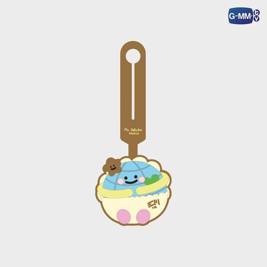 MR. SATURNWORLD GMMTV FANDOM CHARACTER RUBBER BAG TAG