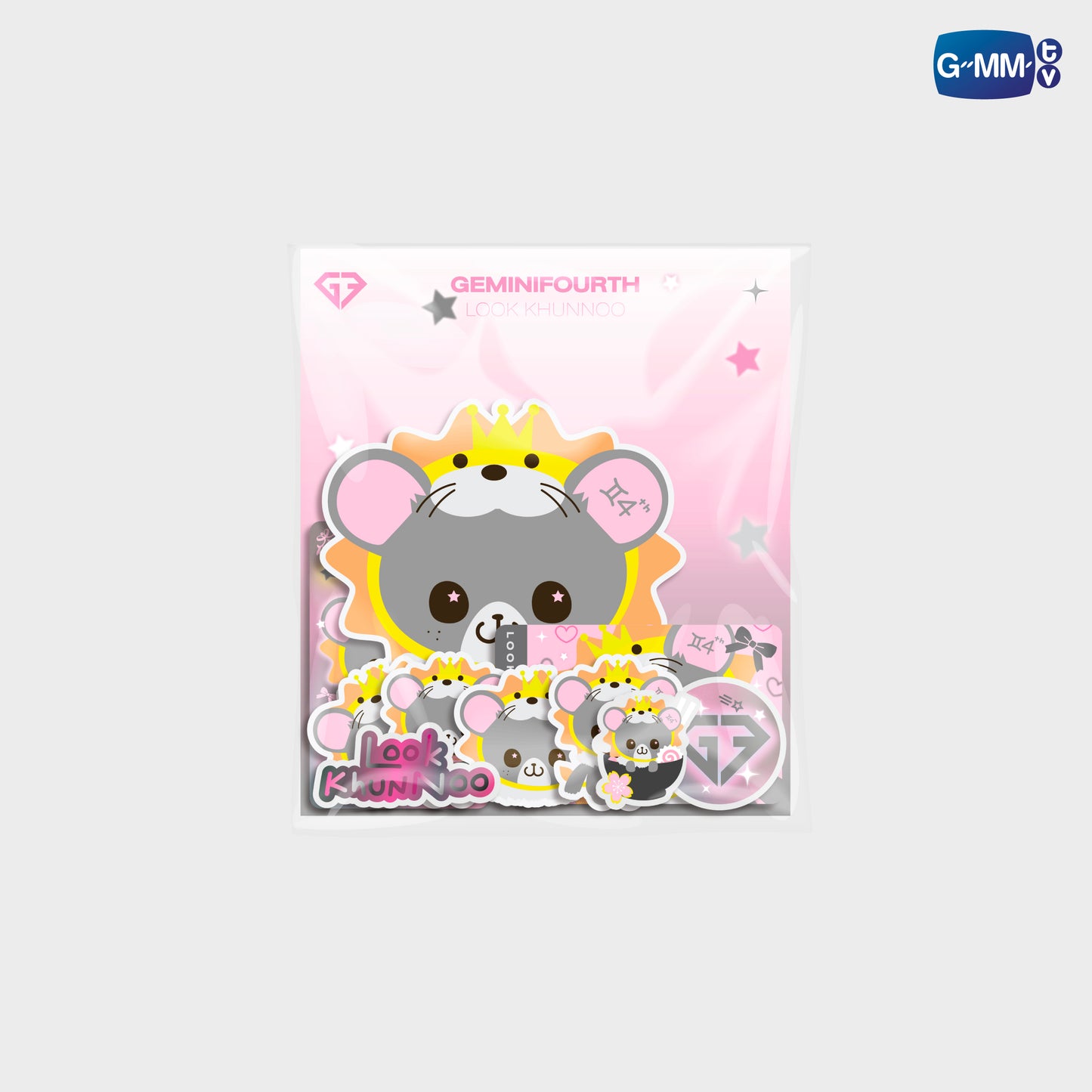 POPOS25-549 STICKER SET LOOK KHUNNOO