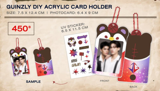【PRE-ORDER】
【JOSS GAWIN INVINCIBLE FANCON】 GUINZLY DIY ACRYLIC CARD HOLDER