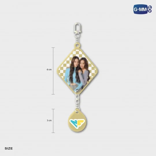 GIRL RULES ACRYLIC KEYCHAIN