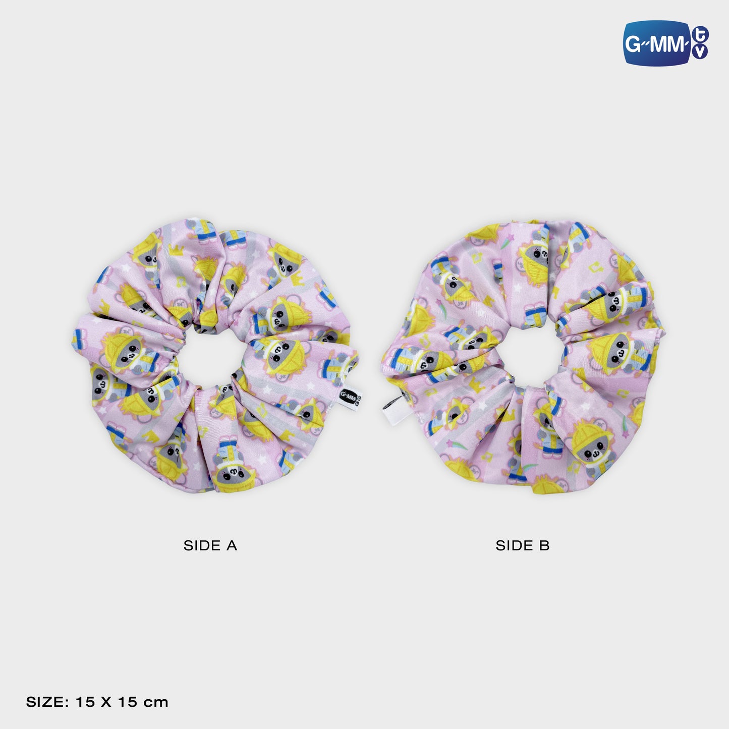 POPOS25-123 LOOK KHUNNOO CHARACTER HAIR SCRUNCHIE