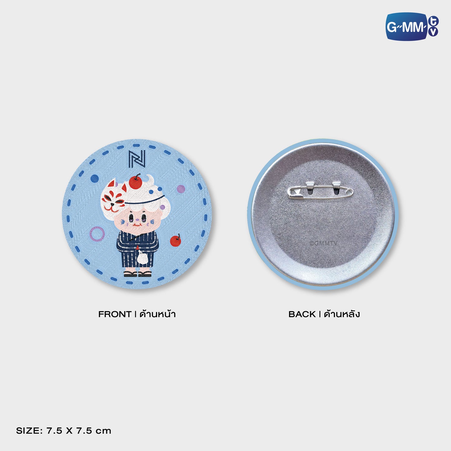 POPOS25-392 WOVEN PIN NILKNHAKE