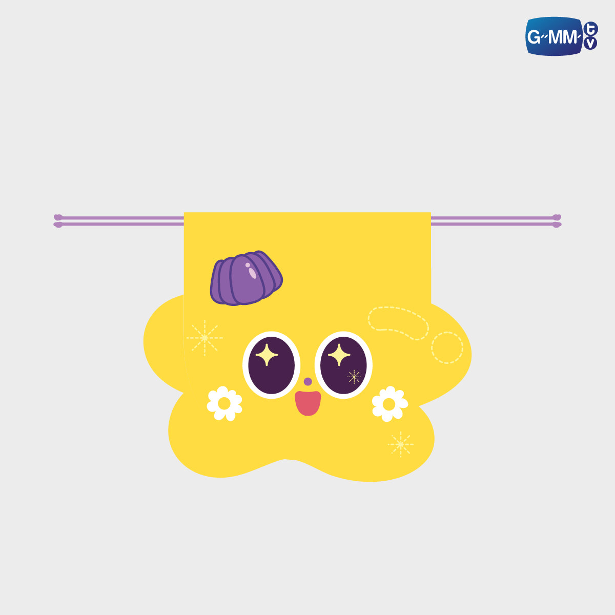 POPOS25-529 FANDOM CHARACTER DRAWSTRING POUCH CERI