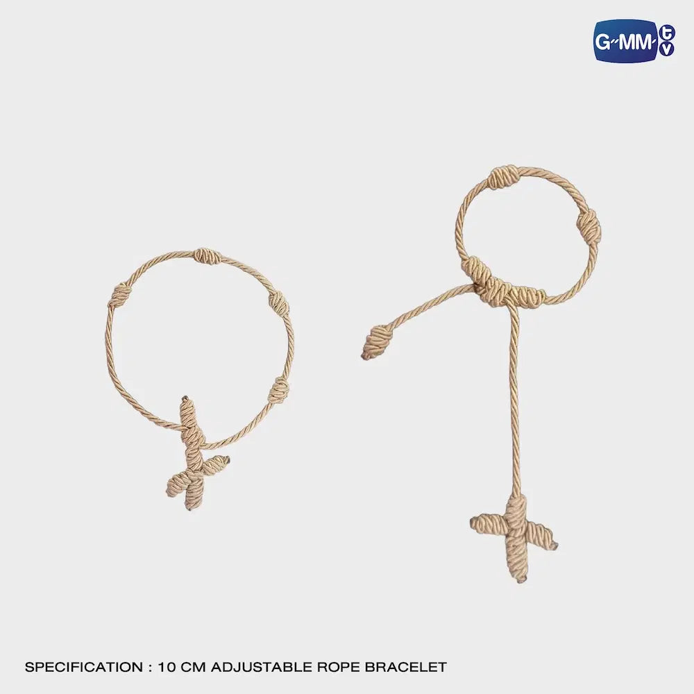 CROSS BRAIDED CORD BRACELET | TICKET TO HEAVEN เด็กชายไม่ไปสวรรค์