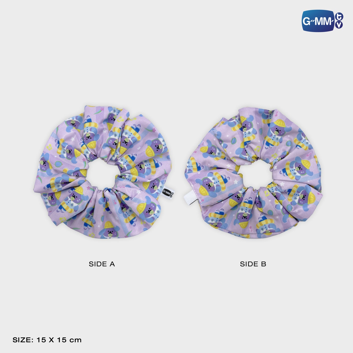 POPOS25-121 AVOCEAN CHARACTER HAIR SCRUNCHIE