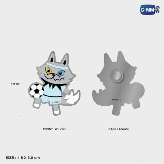 GMMTV STARLYMPIC 2025 FANDOM CHARACTER PIN