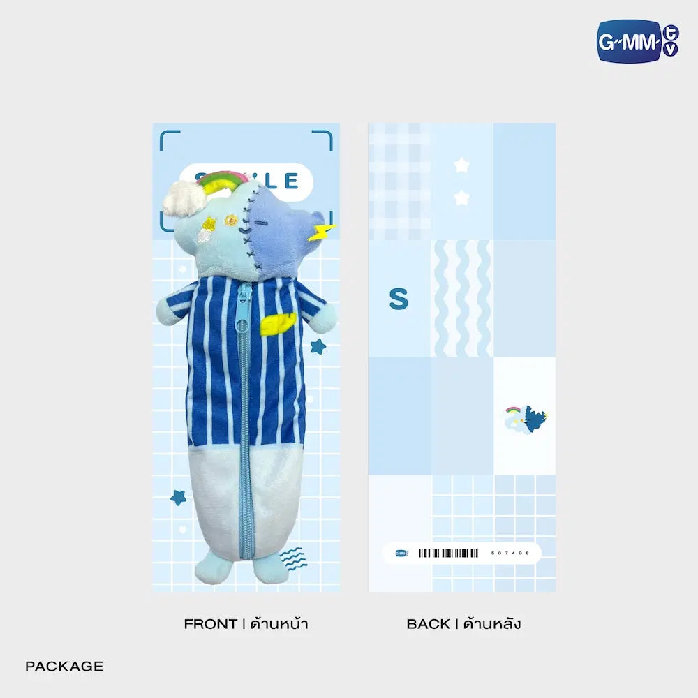 SMYLE GMMTV FANDOM CHARACTER PLUSH PENCIL CASE
