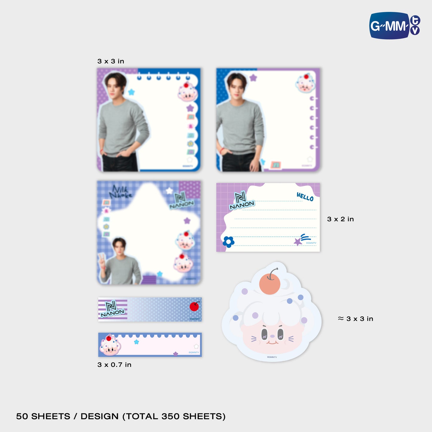 POPOS25-055 NILKNHAKE NOTEPAD SET