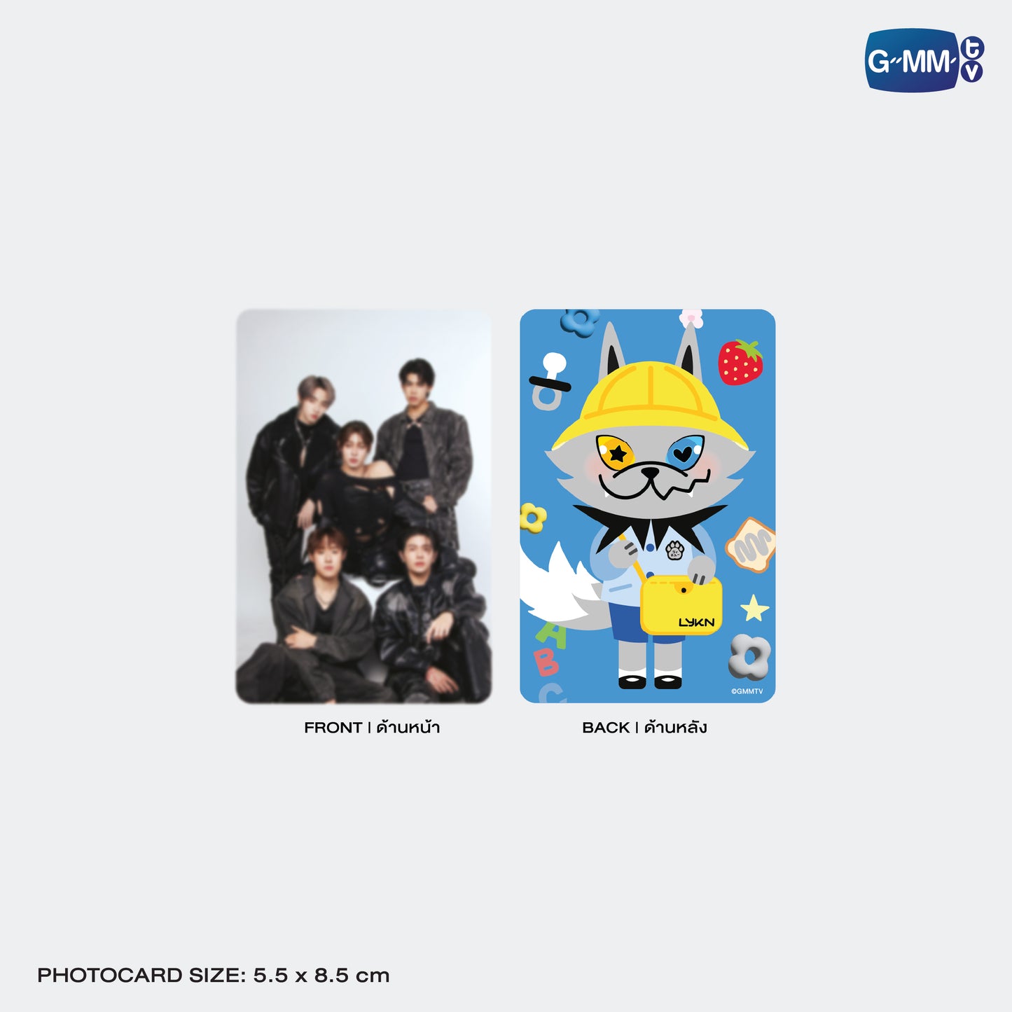 POPOS25-085 LYKYOU CARD HOLDER STAND WITH PHOTOCARD