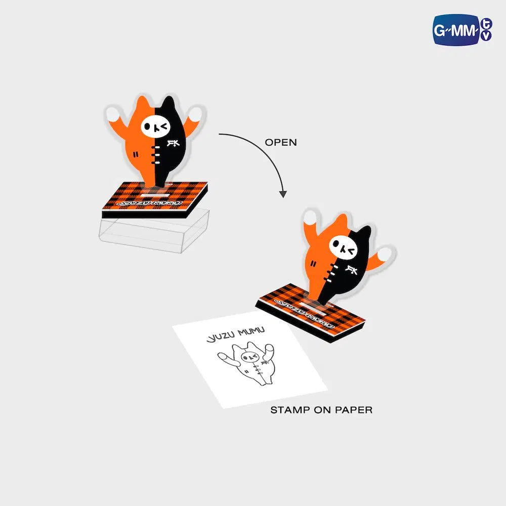 YUZU MUMU GMMTV FANDOM CHARACTER SELF-INKING STAMP