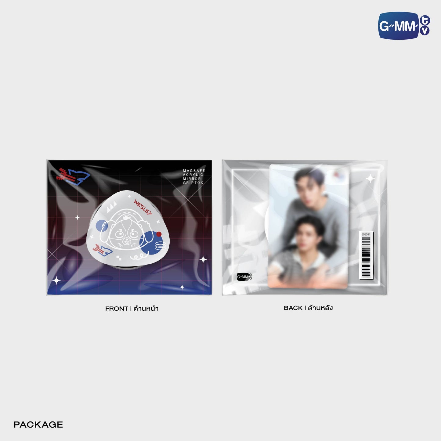 POPOS25-100 WESLEY MIRROR GRIPTOK MAGSAFE