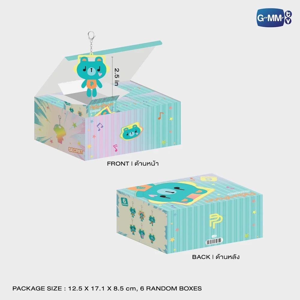 PERMPOON RANDOM DOLL KEYCHAIN WHOLE SET（SINGLE BOX 6 BOXES）