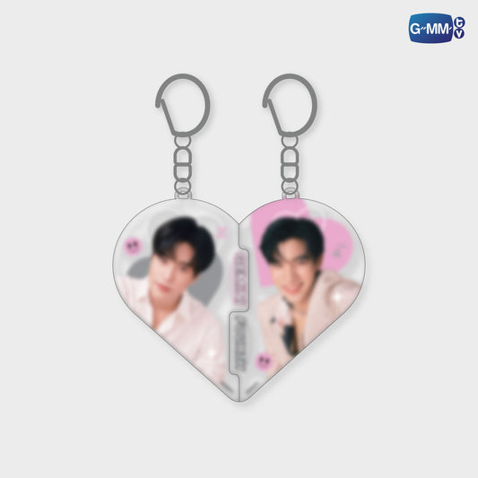 POPUPOS-270 HEART KEYCHAIN GEMINIFOURTTH