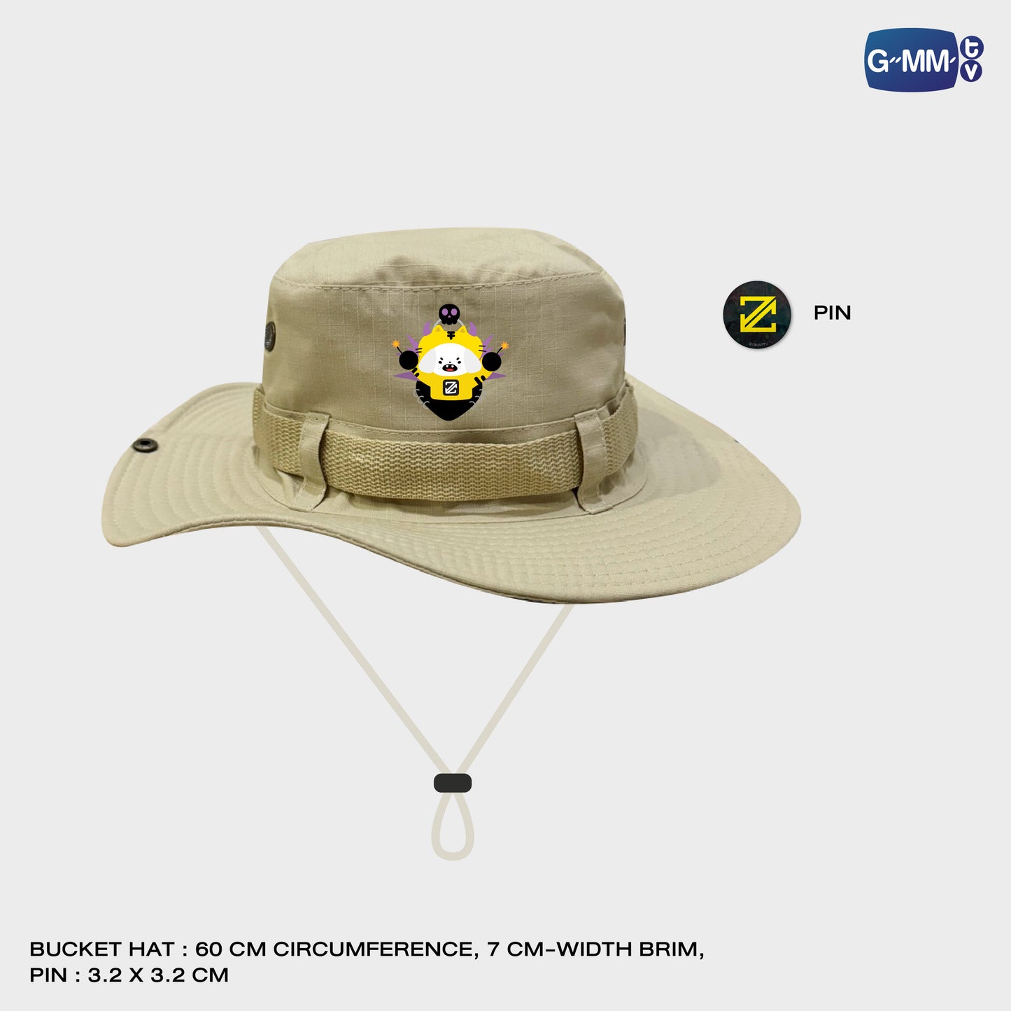 POPUPTK-129 SOL CUTE BUCKET HAT | LOVE OUT LOUD FAN FEST 2024