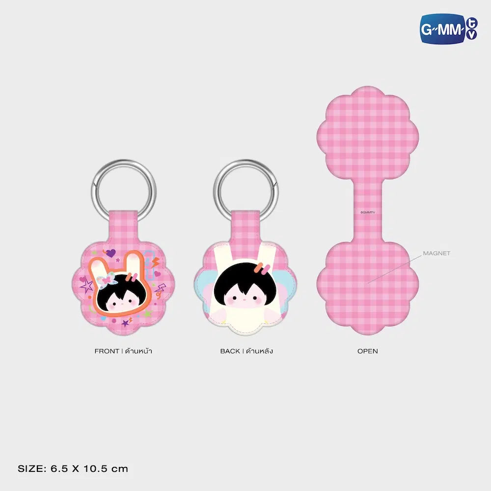 ANY GMMTV FANDOM CHARACTER MAGNETIC UTILITY CLIP KEYCHAIN
