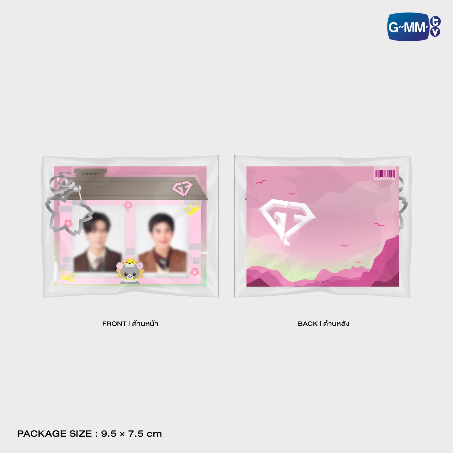 【GMMTV FANFEST 2025 LIVE IN JAPAN】GEMINIFOURTH PHOTOCARD WITH LOOKKHUNNOO ACRYLIC FRAME KEYCHAIN