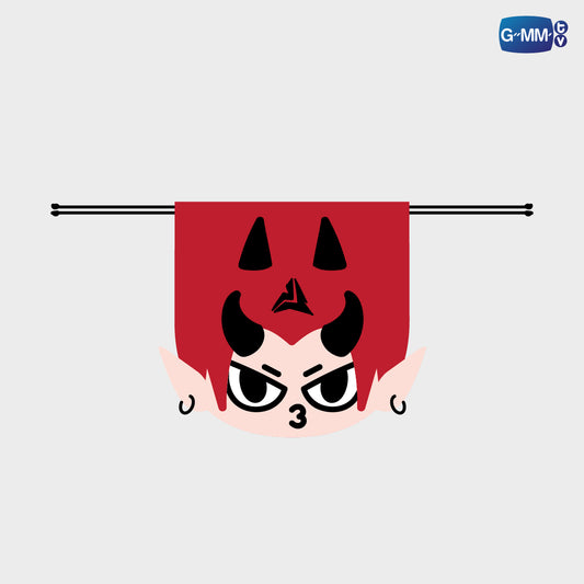 POPOS25-524 FANDOM CHARACTER DRAWSTRING POUCH DOMIIA