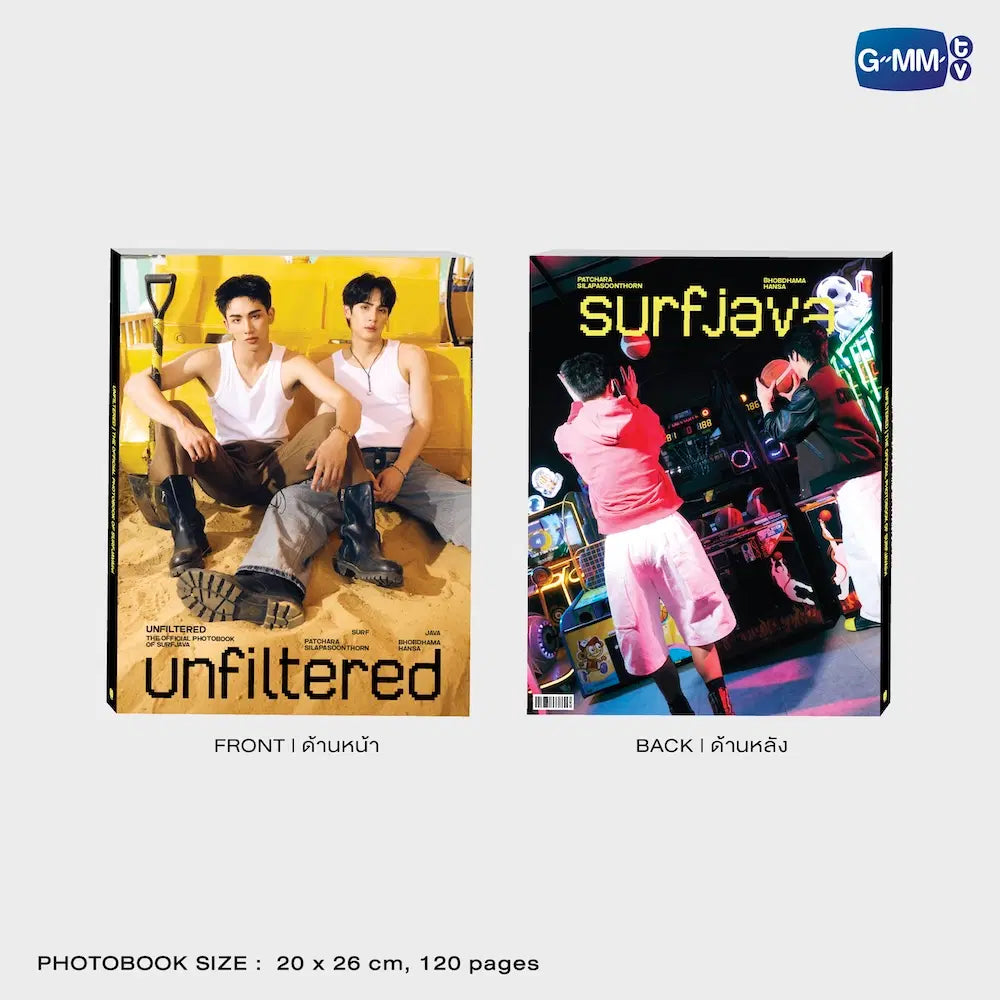 【PRE-ORDER】UNFILTERED THE OFFICIAL PHOTOBOOK OF SURFJAVA