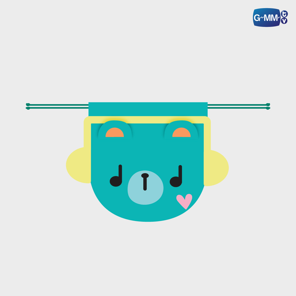 POPOS25-516 FANDOM CHARACTER DRAWSTRING POUCH PERMPOON