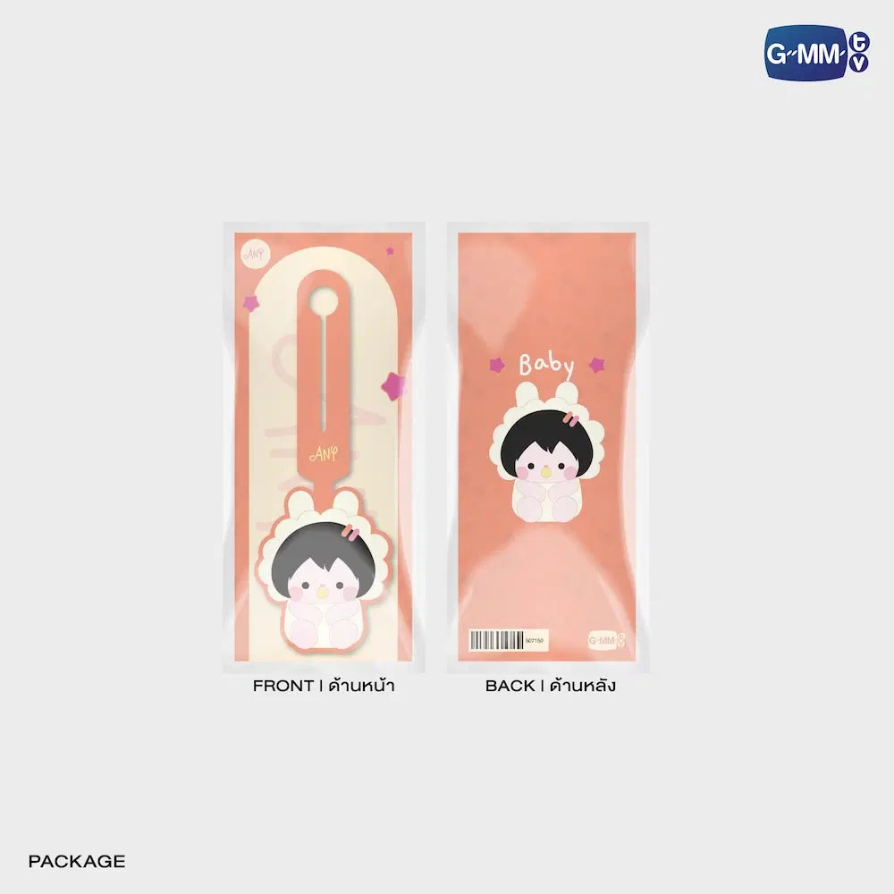 ANY GMMTV FANDOM CHARACTER RUBBER BAG TAG