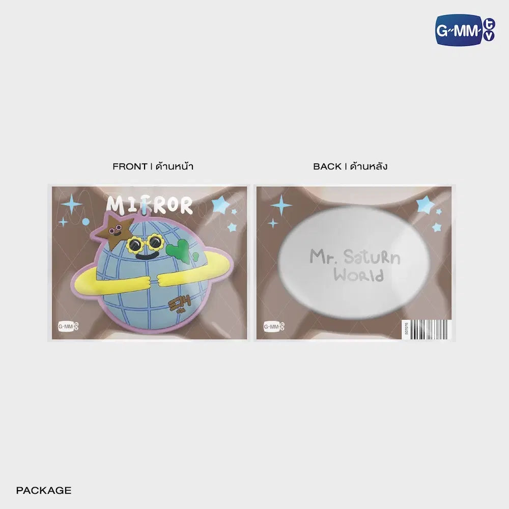 MR. SATURNWORLD GMMTV FANDOM CHARACTER MIRROR KEYCHAIN