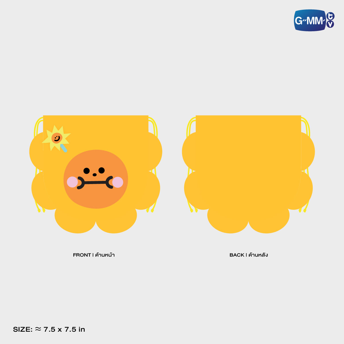 POPOS25-518 FANDOM CHARACTER DRAWSTRING POUCH JAIDEE