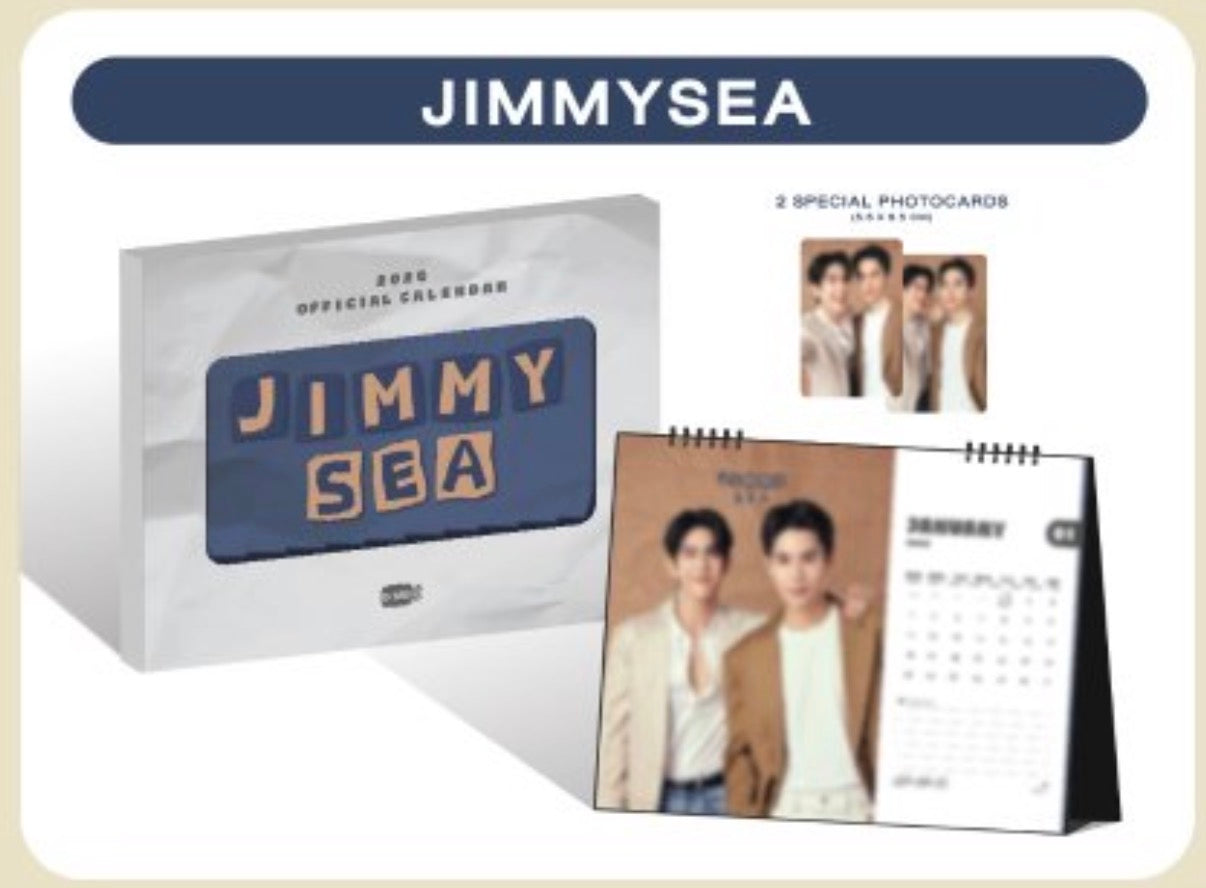 【GMMTV OFFICIAL CALENDAR 2026】JIMMYSEA