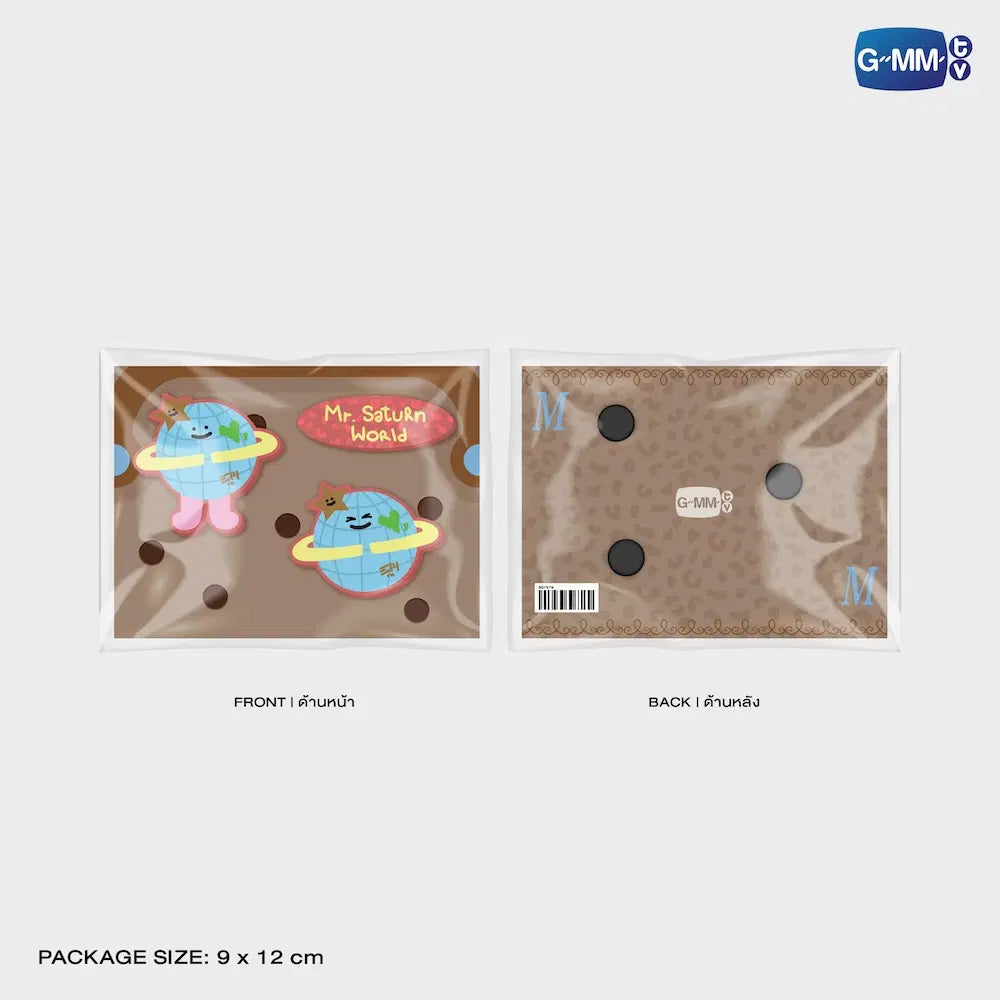 MR.SATURNWORLD FANDOM CHARACTER RUBBER CHARM SET