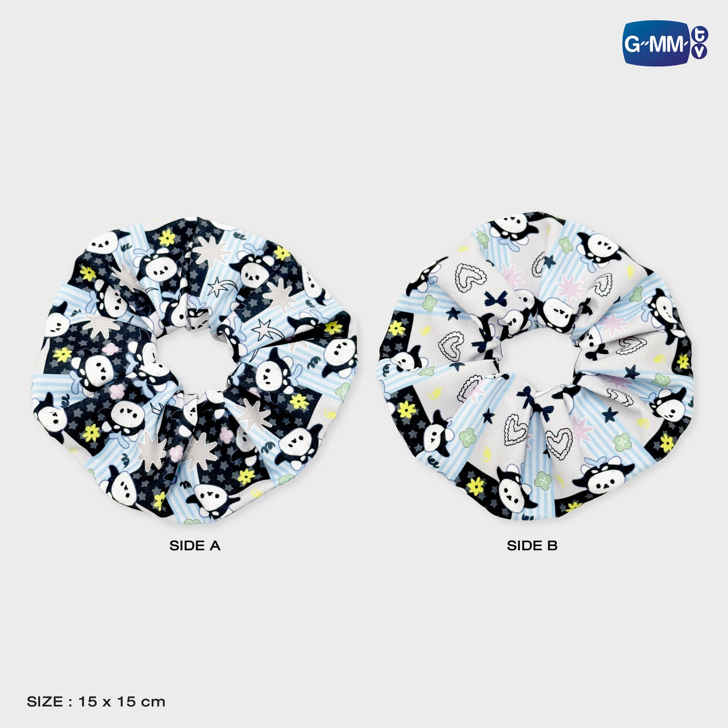 POPOS25-310 POLCASAN HAIR SCRUNCHIE