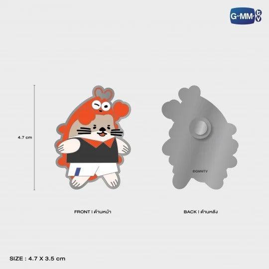 GMMTV STARLYMPIC 2025 FANDOM CHARACTER PIN