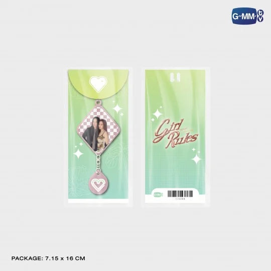 GIRL RULES ACRYLIC KEYCHAIN