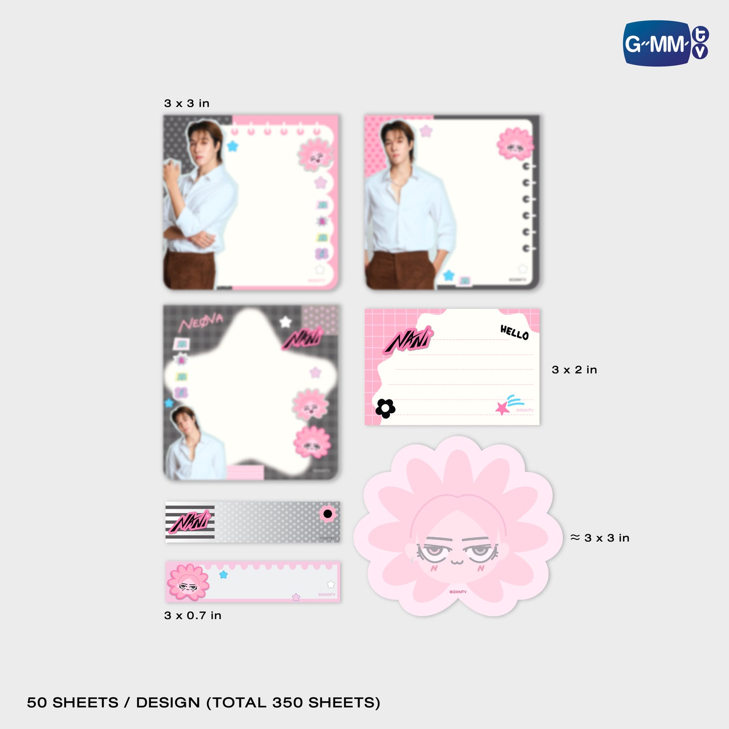 POPOS25-057 NEONA NOTEPAD SET