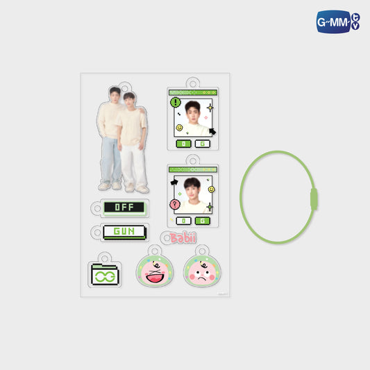 POPNY-347 OFFGUN CUSTOMIZABLE ACRYLIC KEYCHAIN