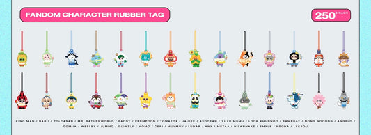 【Character Fest Thailand 2025】FANDOM CHARACTER RUBBER TAG