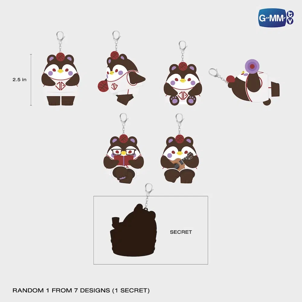 GUINZLY RANDOM DOLL KEYCHAIN | SINGLE BOX