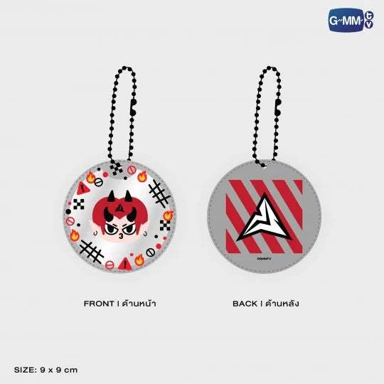 【PERTH SANTA TIME STOPPER FANCON】DOMIIA POCKET MIRROR 2 LAYERS KEYCHAIN