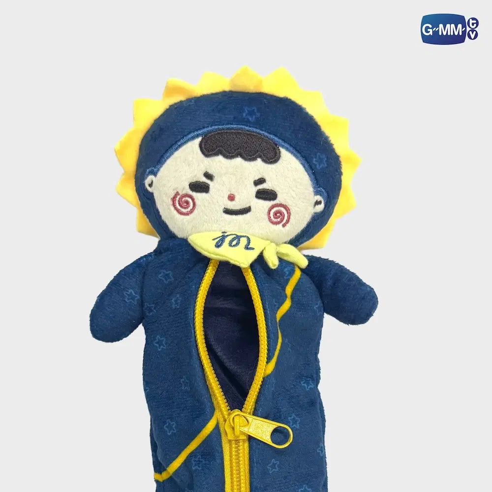 JUMMO GMMTV FANDOM CHARACTER PLUSH PENCIL CASE