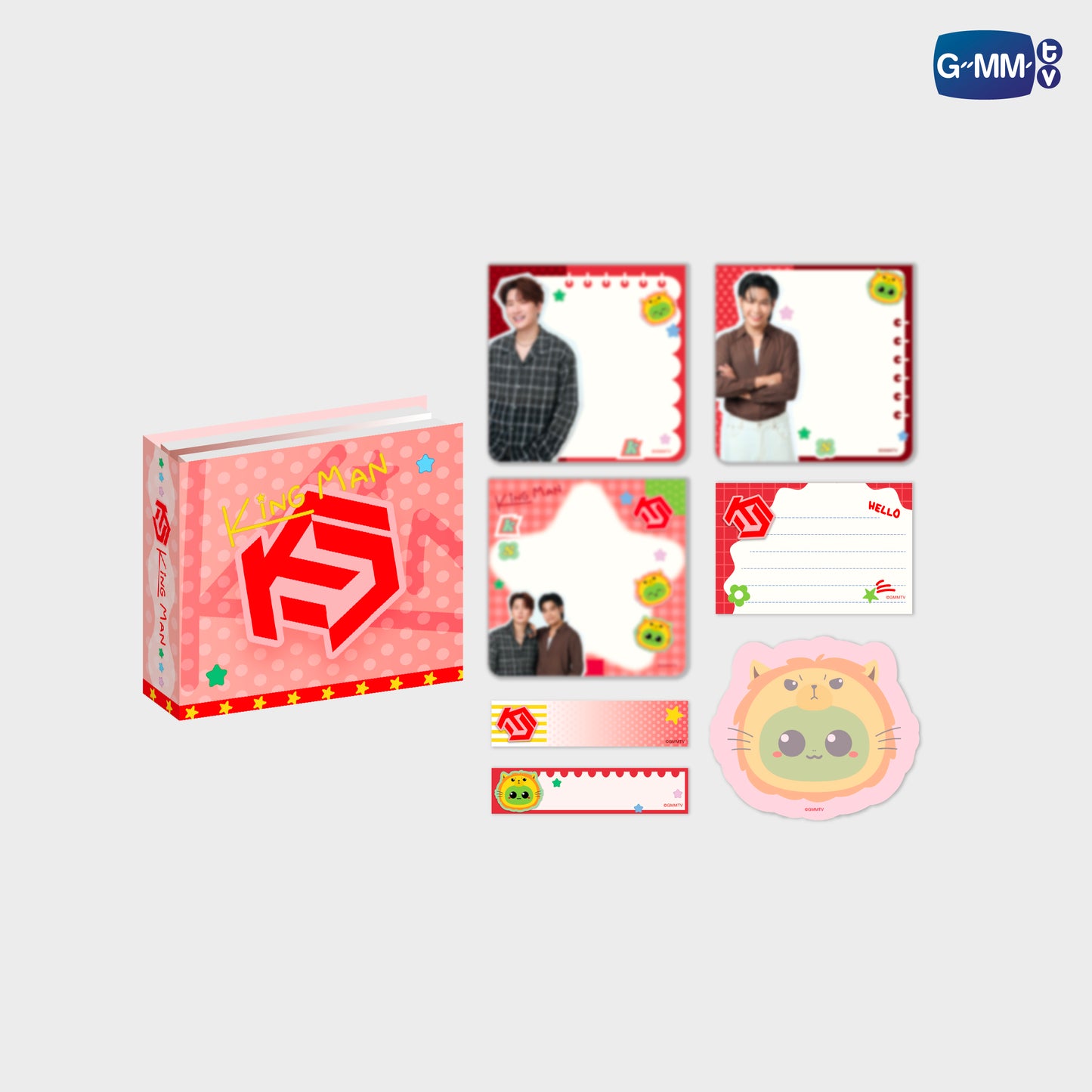 POPOS25-032 KING MAN NOTEPAD SET