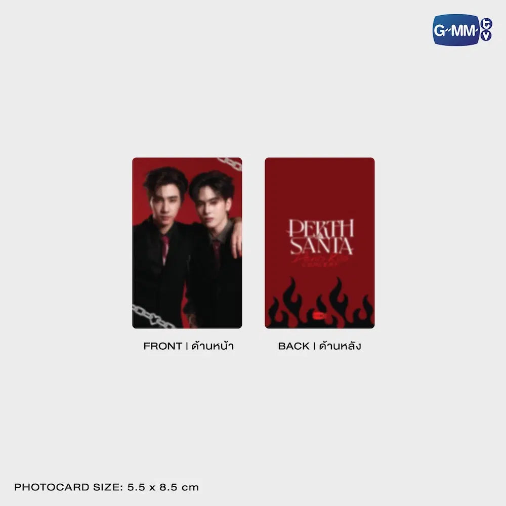 DOMIIA CARD HOLDER WITH PHOTOCARD ｜PERTH SANTA DEVIL'S KISS CONCERT