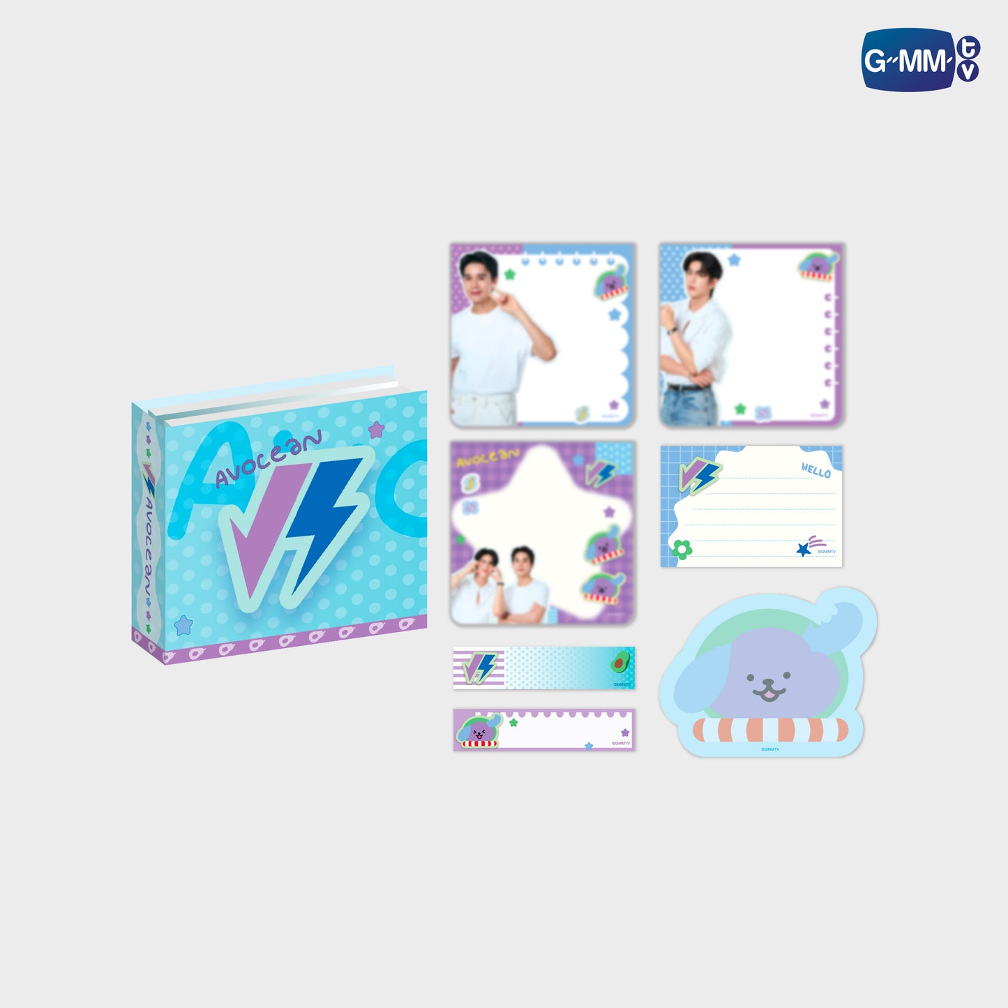 POPOS25-040 AVOCEAN NOTEPAD SET