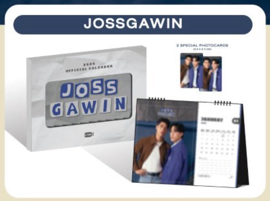 【GMMTV OFFICIAL CALENDAR 2026】JOSSGAWIN